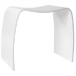 paris prix Tabouret Design "Oméga" 47cm Blanc