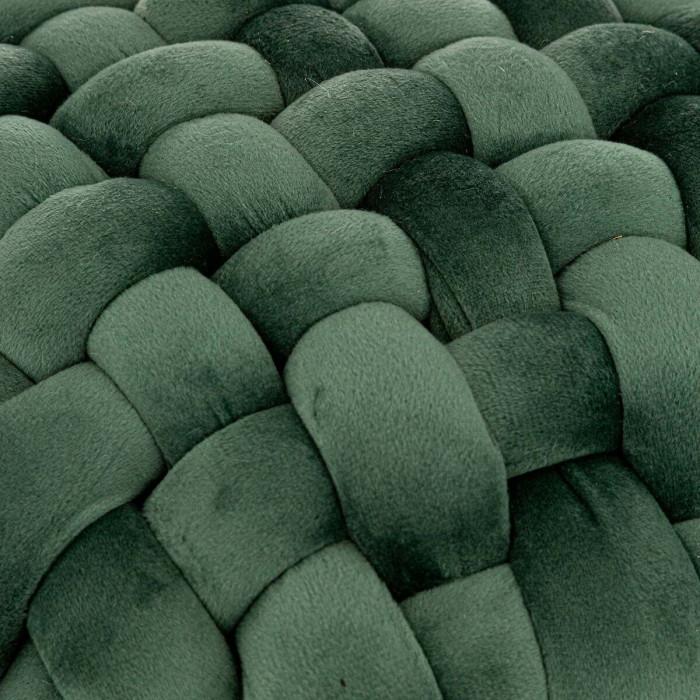 Paris Prix Tabouret Design "Tricot" 43cm Vert Jade