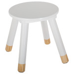 paris prix Tabouret "Douceur" 26cm Blanc