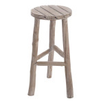 paris prix Tabouret en Bois "Wash" 53cm Naturel