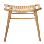 Paris Prix Tabouret En Teck "Alis" 55cm Naturel