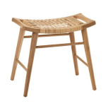 paris prix Tabouret en Teck "Alis" 55cm Naturel