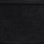 Paris Prix Tabouret En Velours "Adriel" 35cm Noir