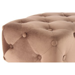 Paris Prix Tabouret En Velours "Piano" 60cm Marron