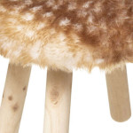 Paris Prix Tabouret Enfant Cerf "Forêt" 38cm Beige