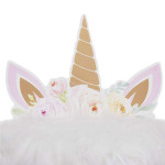 Paris Prix Tabouret Enfant "Licorne" 40cm Blanc
