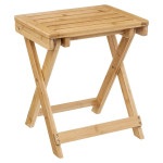 paris prix Tabouret Pliable "Bambou" 44cm Naturel