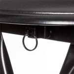 paris Prix Tabouret Pliant "Basic" 44cm Noir