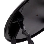 paris Prix Tabouret Pliant "Basic" 44cm Noir