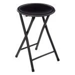 paris prix Tabouret Pliant "Basic" 44cm Noir