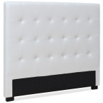 Paris Prix Tête De Lit Capitonnée "Amor" 140cm Blanc