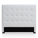 paris prix Tête de Lit Capitonnée "Amor" 140cm Blanc