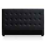 paris prix Tête de Lit Capitonnée "Amor" 180cm Noir