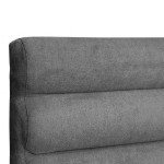 Paris Prix Tête De Lit Design "Bombé" 140cm Gris