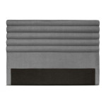 paris prix Tête de Lit Design "Bombé" 140cm Gris