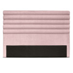 paris prix Tête de Lit Design "Bombé" 140cm Rose