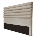 Paris Prix Tête De Lit Design "Bombé" 160cm Beige