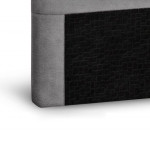Paris Prix Tête De Lit Design "Bouma" 140cm Gris