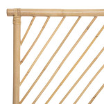 Paris Prix Tête De Lit En Rotin "Carmen" 165cm Beige