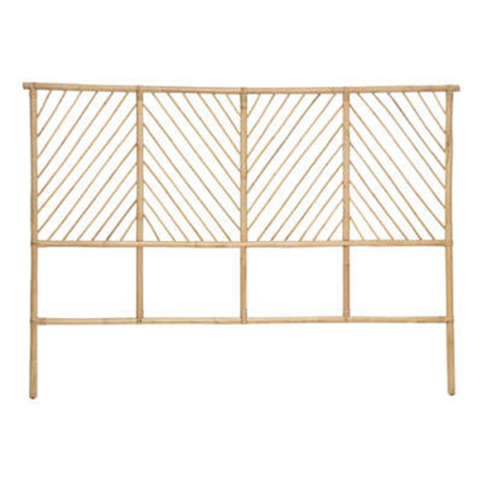 Paris Prix Tête De Lit En Rotin "Carmen" 165cm Beige