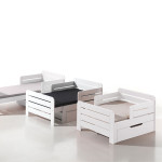 Paris Prix Tiroir De Lit "Jumper" Blanc