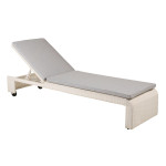 paris prix Transat à Roulettes "London" 196cm Blanc