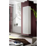 Paris Prix Vitrine Murale Design "Fly I" 170cm Blanc