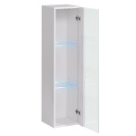 Paris Prix Vitrine Murale LED "Switch" 120cm Blanc