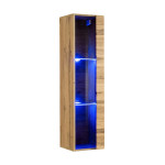 paris prix Vitrine Murale LED "Switch" 120cm Naturel