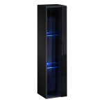 paris prix Vitrine Murale LED "Switch" 120cm Noir