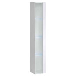 paris prix Vitrine Murale LED "Switch" 180cm Blanc