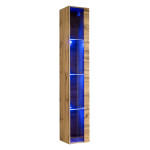 paris prix Vitrine Murale LED "Switch" 180cm Naturel
