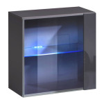 paris prix Vitrine Murale LED "Switch" 60cm Gris