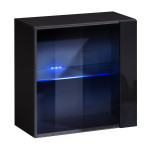 paris prix Vitrine Murale LED "Switch" 60cm Noir