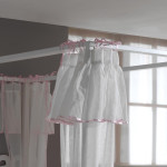 Paris Prix Voile Pour Lit Enfant "Amori" 200cm Blanc