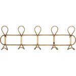 Paris Prix Patère 5 Crochets En Métal "Ilana" 76cm Or