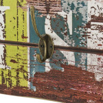 Paris Prix Patère Murale 4 Crochets "Home" 80cm Multicolore