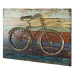paris prix Patère Murale 4 Crochets "Vélo" 53cm Multicolore