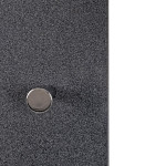 Paris Prix Patère Murale 7 Crochets Déco "Granit" 80cm Gris