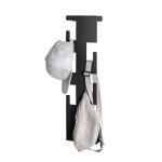 Paris Prix Patère Murale Design "6 Crochets" 60cm Noir