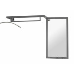 paris prix Patère Murale Design "Ama" 108cm Anthracite