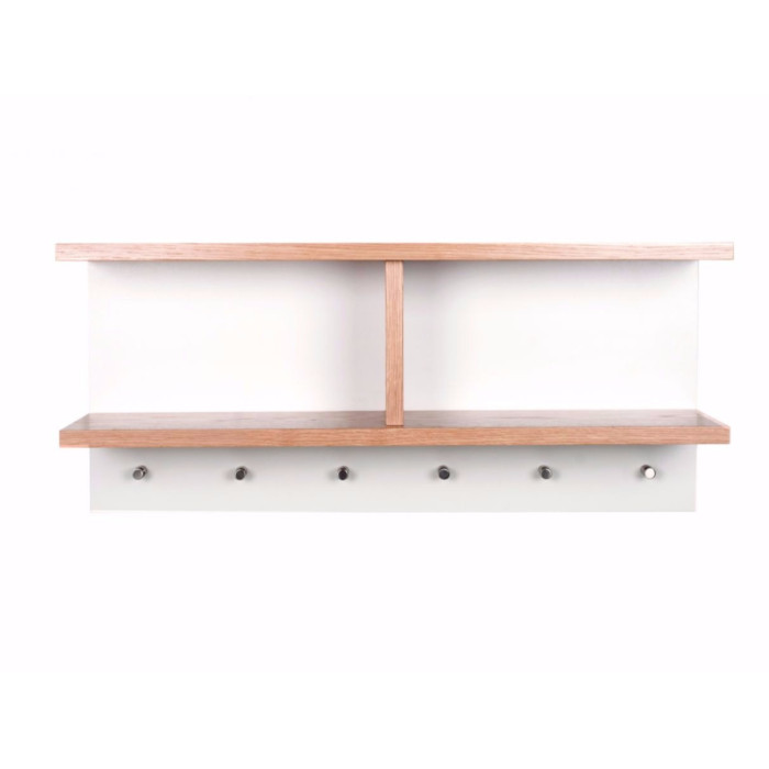 Paris Prix Patère Murale Design "Northgate" 65cm Chêne