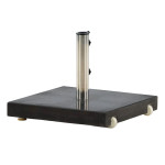 paris prix Pied de Parasol Carré en Granite "Stathera" 50cm Gris