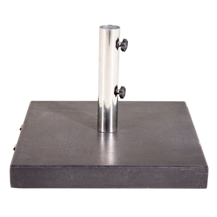 Paris Prix Pied De Parasol En Granite "Stathera" 50cm Gris Foncé