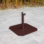 Paris Prix Pied De Parasol En Métal "Fit" 50cm Marron