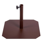 paris prix Pied de Parasol en Métal "Fit" 50cm Marron