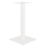 Paris Prix Pied De Table Design En Métal "Snag" 110cm Blanc