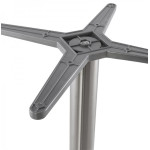 Paris Prix Pied De Table En Acier "Algono" 110cm Argent