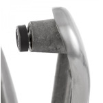 Paris Prix Pied De Table En Aluminium "Aludo" 75cm Argent