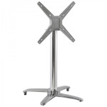 Paris Prix Pied De Table En Aluminium "Aludo" 75cm Argent